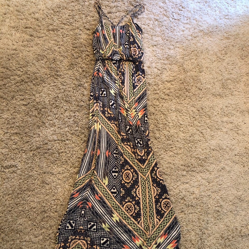Patterned Long Sundress